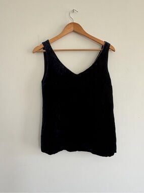 Marni Blue Velvet V-Neck Camisole